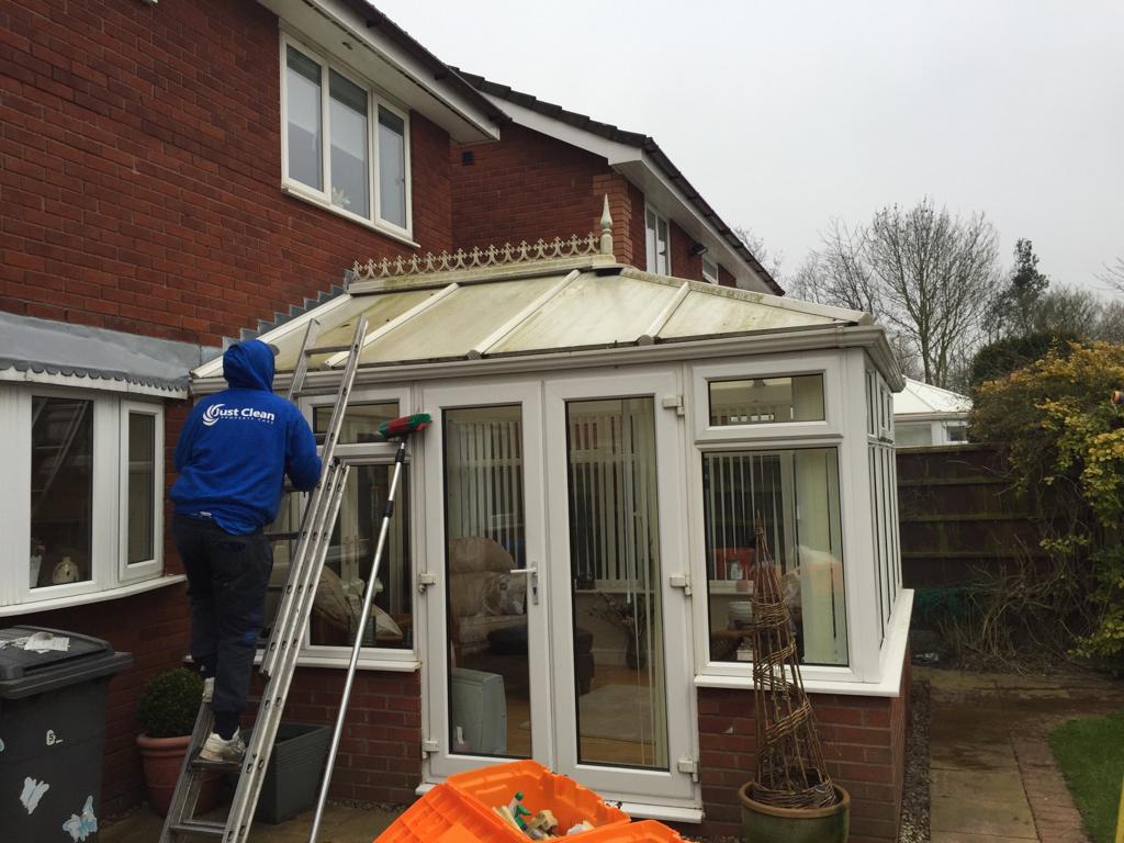 Clean Conservatory Windows