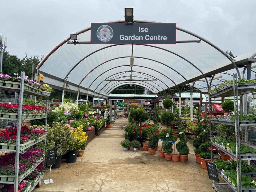 Garden centre near Corby