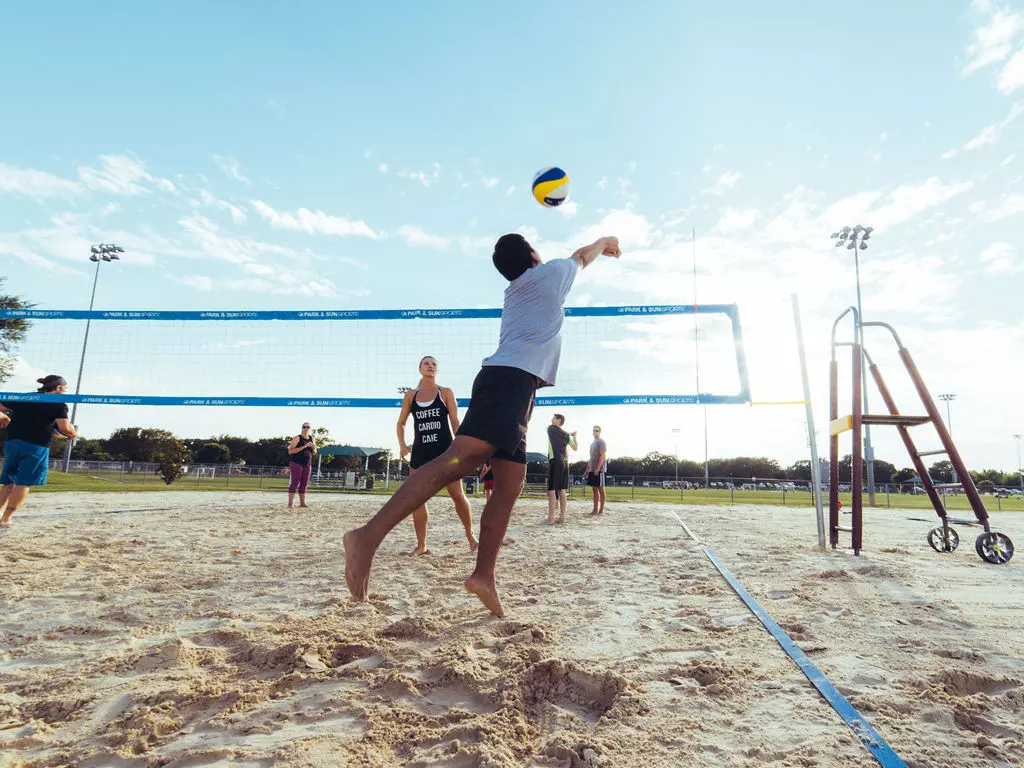 Sand Volleyball court